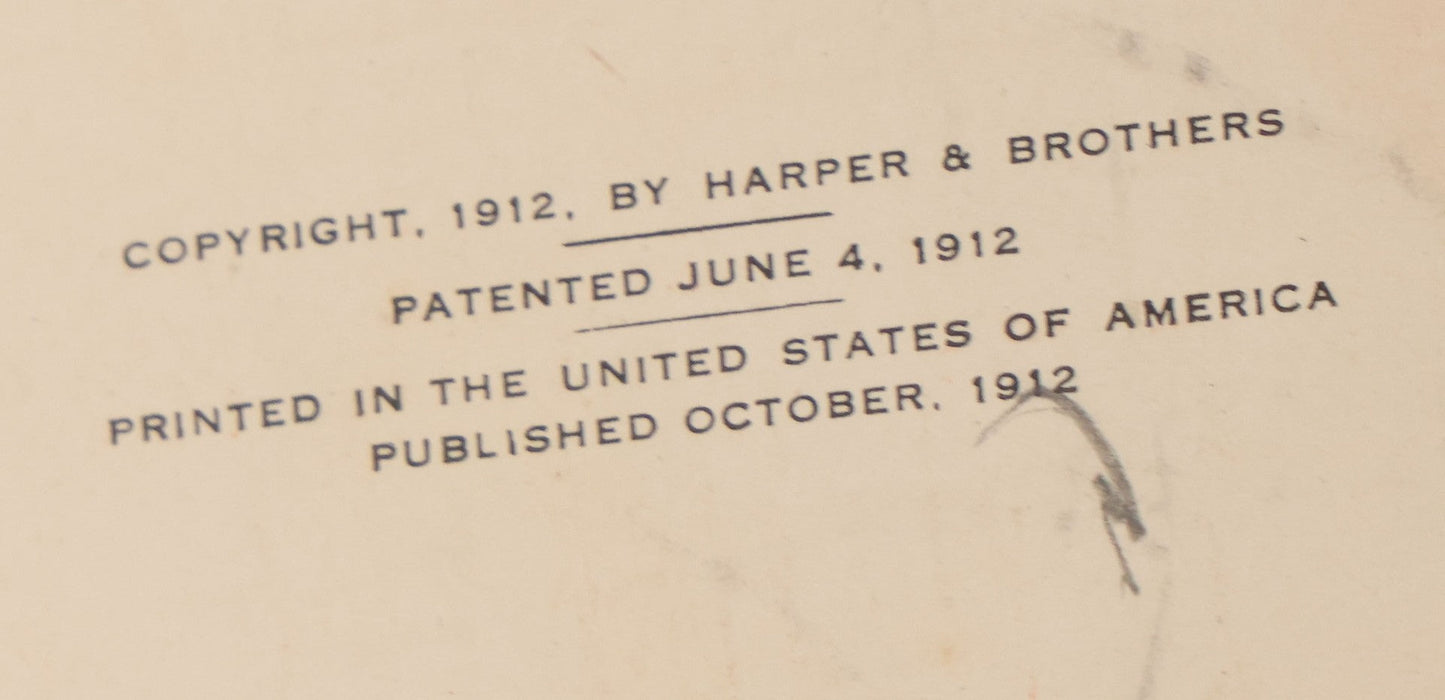 Lot 149 - "The Rocket Book" Antique Illustrated Children's Book By Peter Newell, Published By Harper & Brothers, New York, Copyright 1912, Patented June 4, 1912