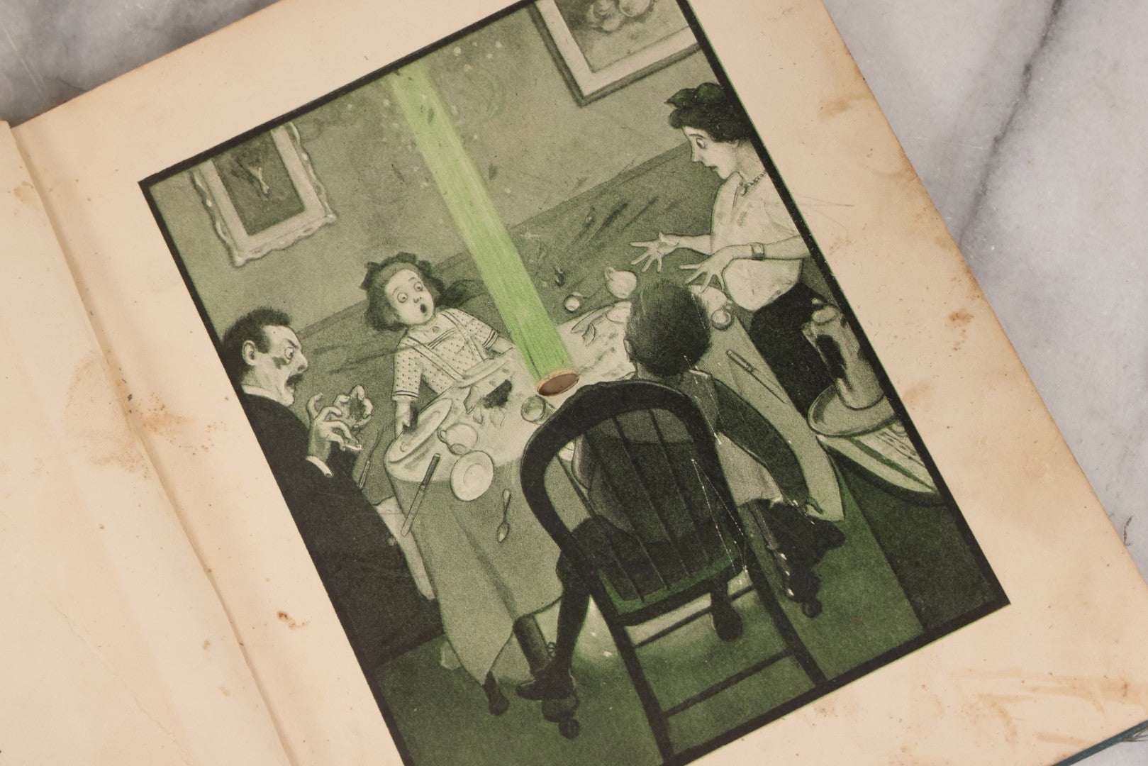 Lot 149 - "The Rocket Book" Antique Illustrated Children's Book By Peter Newell, Published By Harper & Brothers, New York, Copyright 1912, Patented June 4, 1912