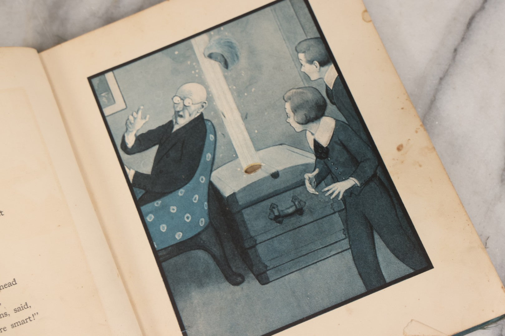 Lot 149 - "The Rocket Book" Antique Illustrated Children's Book By Peter Newell, Published By Harper & Brothers, New York, Copyright 1912, Patented June 4, 1912