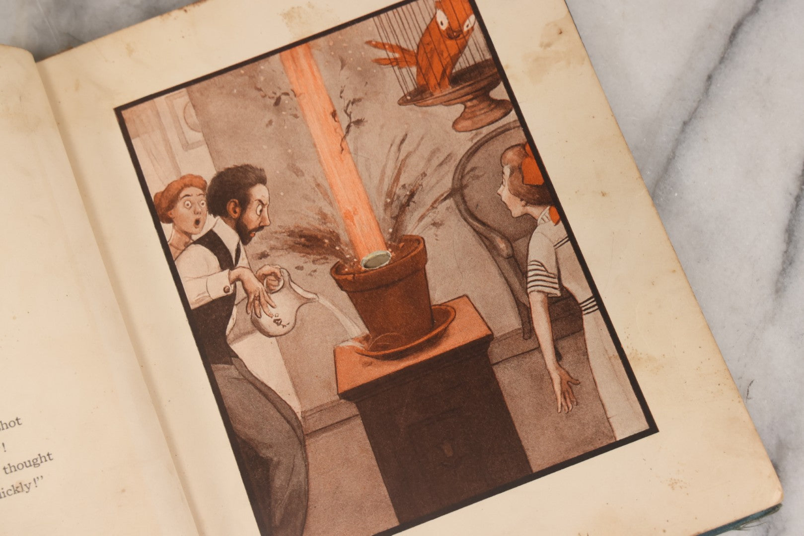 Lot 149 - "The Rocket Book" Antique Illustrated Children's Book By Peter Newell, Published By Harper & Brothers, New York, Copyright 1912, Patented June 4, 1912