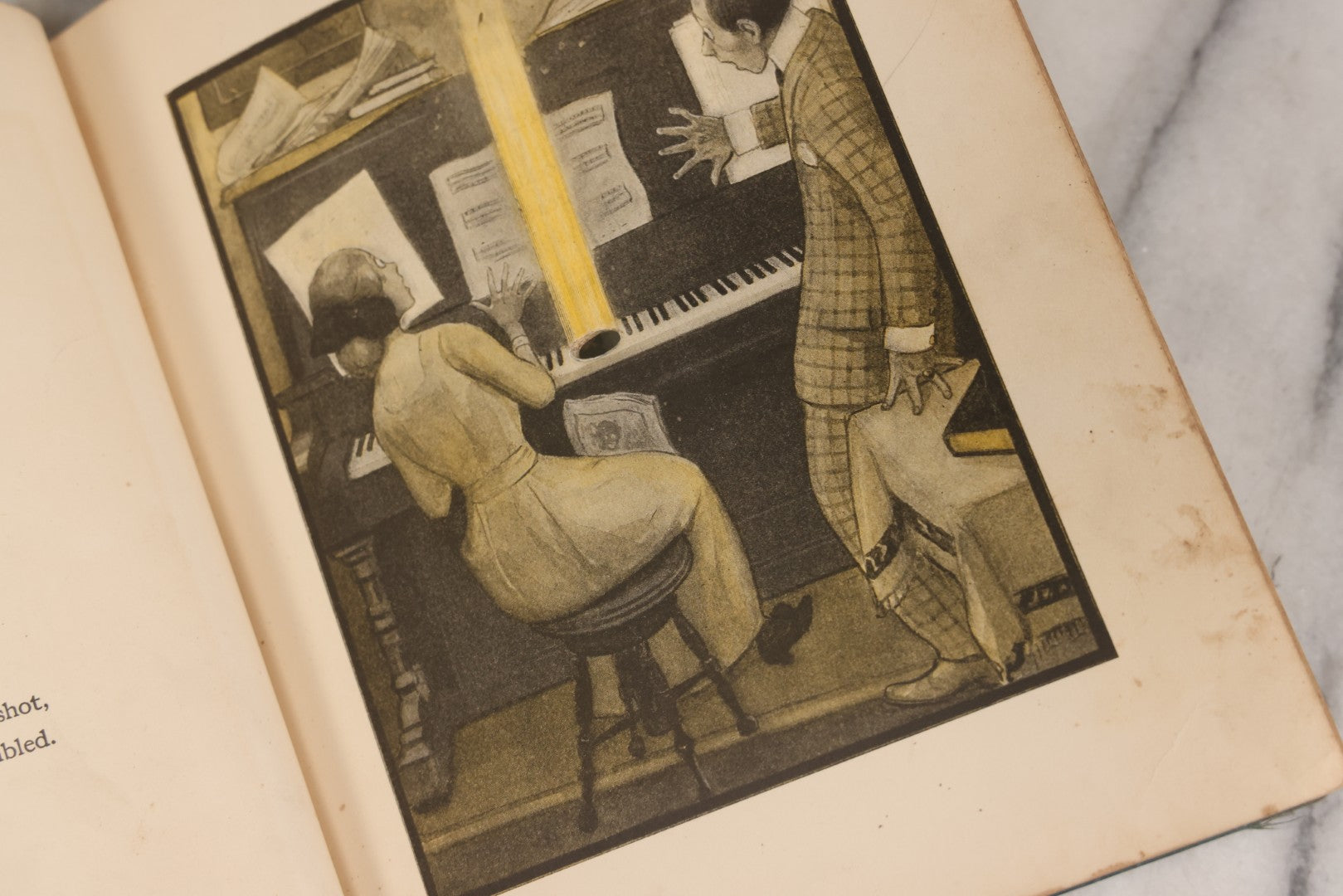 Lot 149 - "The Rocket Book" Antique Illustrated Children's Book By Peter Newell, Published By Harper & Brothers, New York, Copyright 1912, Patented June 4, 1912