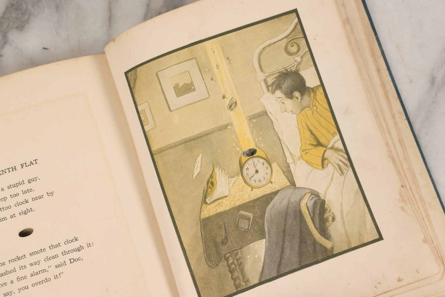 Lot 149 - "The Rocket Book" Antique Illustrated Children's Book By Peter Newell, Published By Harper & Brothers, New York, Copyright 1912, Patented June 4, 1912