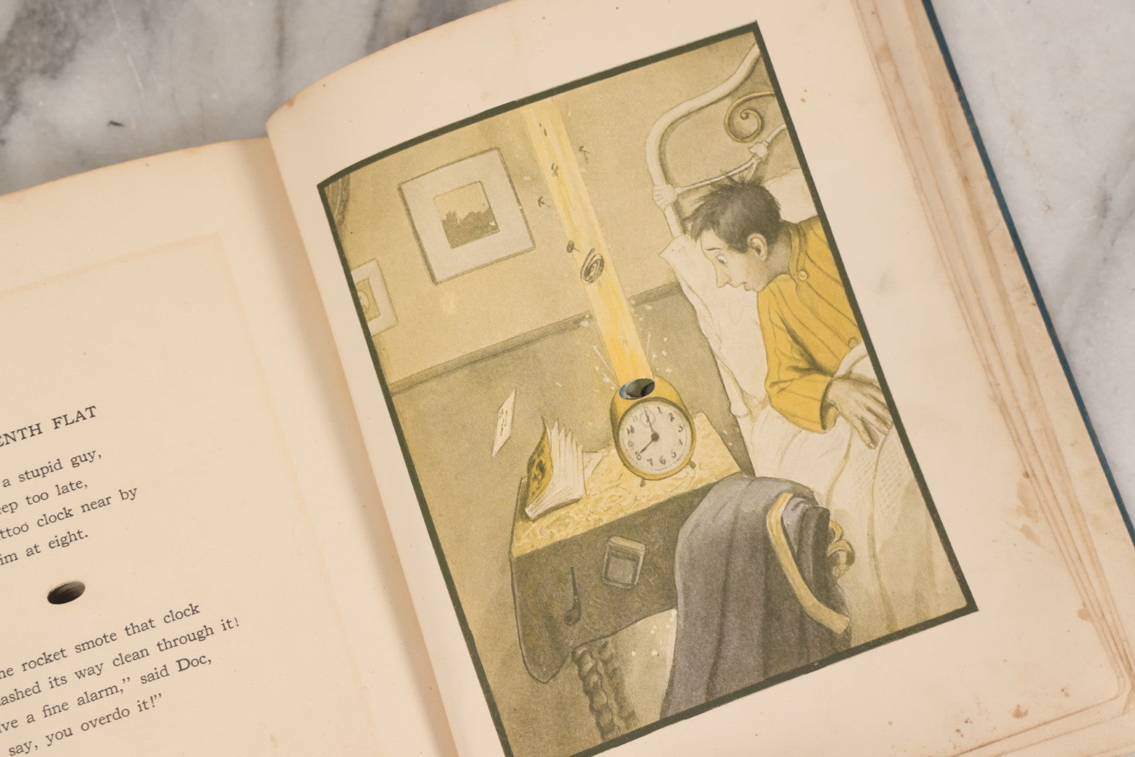 Lot 149 - "The Rocket Book" Antique Illustrated Children's Book By Peter Newell, Published By Harper & Brothers, New York, Copyright 1912, Patented June 4, 1912