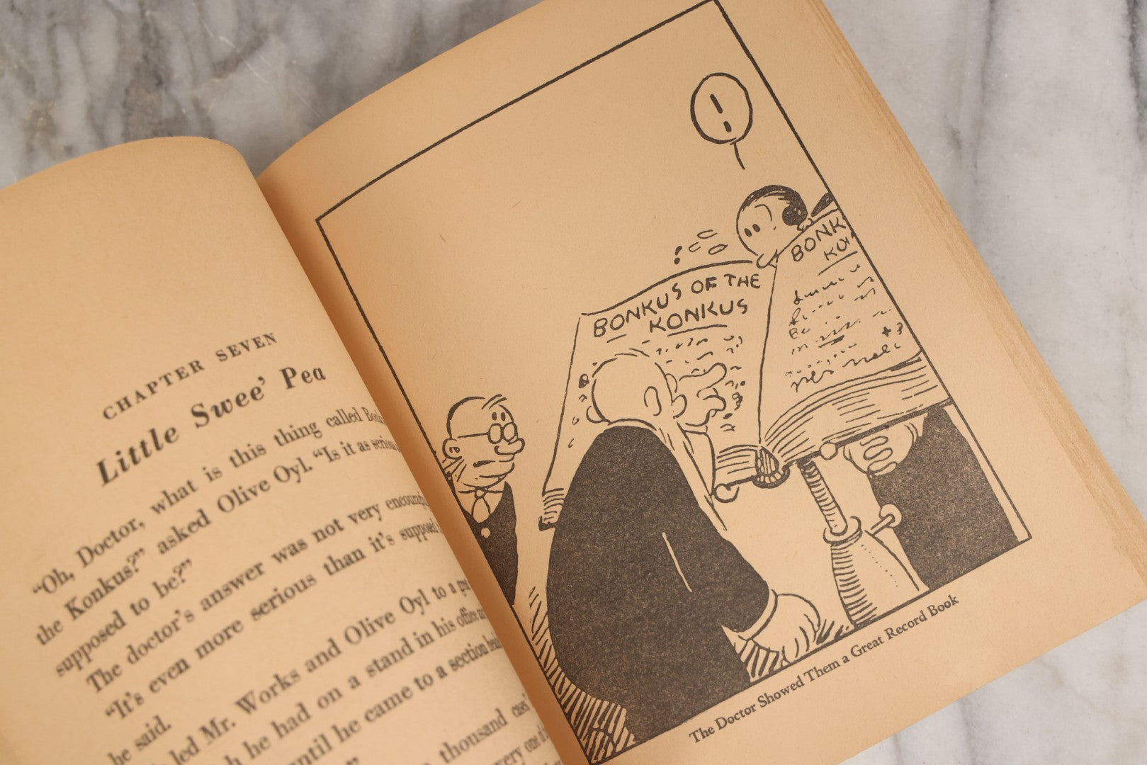 Lot 155 - "Thimble Theatre — Starring Popeye" Antique Children's Coloring Book By Segar, With Over 150 Pictures, Published By Whitman Publishing Company, Racine, Wisconsin, Copyright 1935 By King Features Syndicate, Inc., Wear To Spine