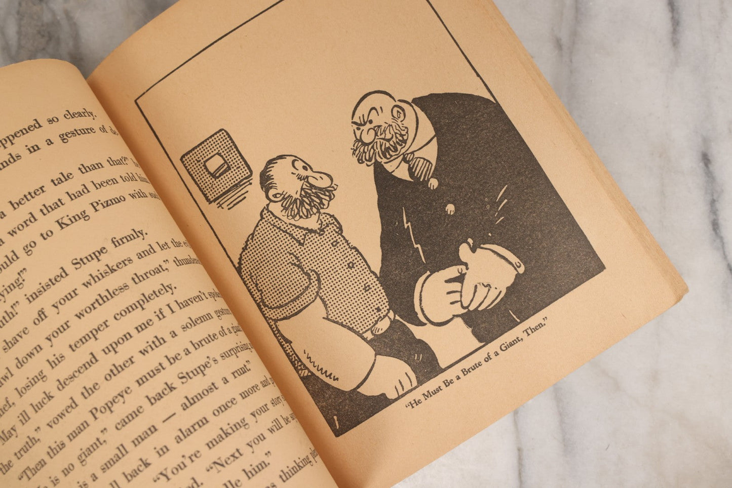 Lot 155 - "Thimble Theatre — Starring Popeye" Antique Children's Coloring Book By Segar, With Over 150 Pictures, Published By Whitman Publishing Company, Racine, Wisconsin, Copyright 1935 By King Features Syndicate, Inc., Wear To Spine