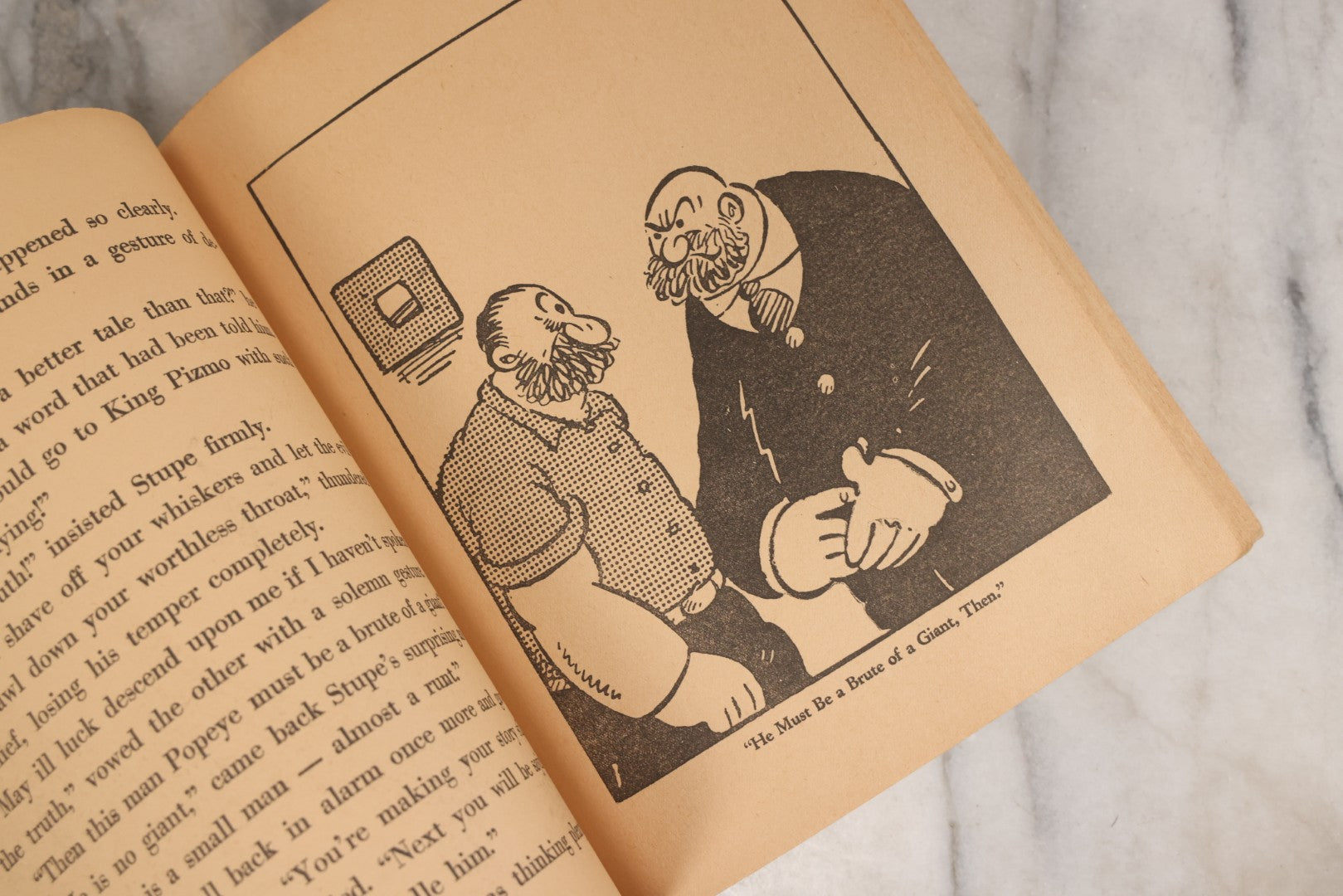 Lot 155 - "Thimble Theatre — Starring Popeye" Antique Children's Coloring Book By Segar, With Over 150 Pictures, Published By Whitman Publishing Company, Racine, Wisconsin, Copyright 1935 By King Features Syndicate, Inc., Wear To Spine