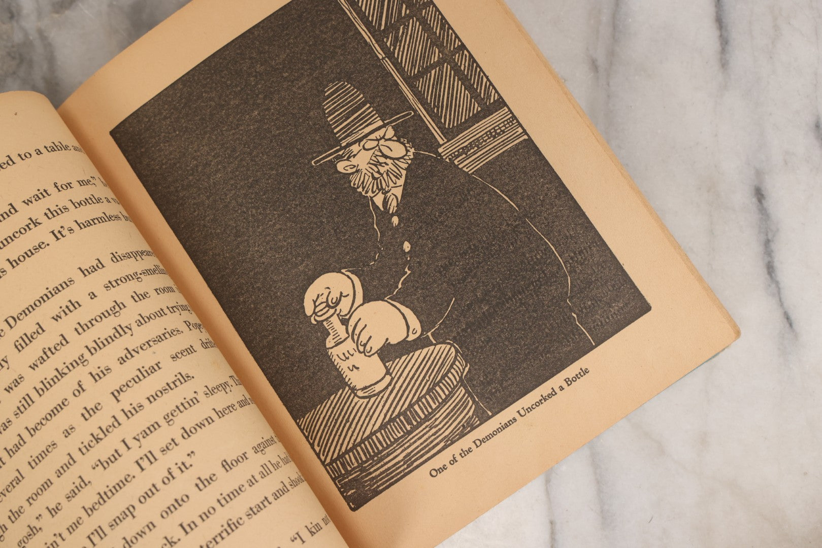 Lot 155 - "Thimble Theatre — Starring Popeye" Antique Children's Coloring Book By Segar, With Over 150 Pictures, Published By Whitman Publishing Company, Racine, Wisconsin, Copyright 1935 By King Features Syndicate, Inc., Wear To Spine