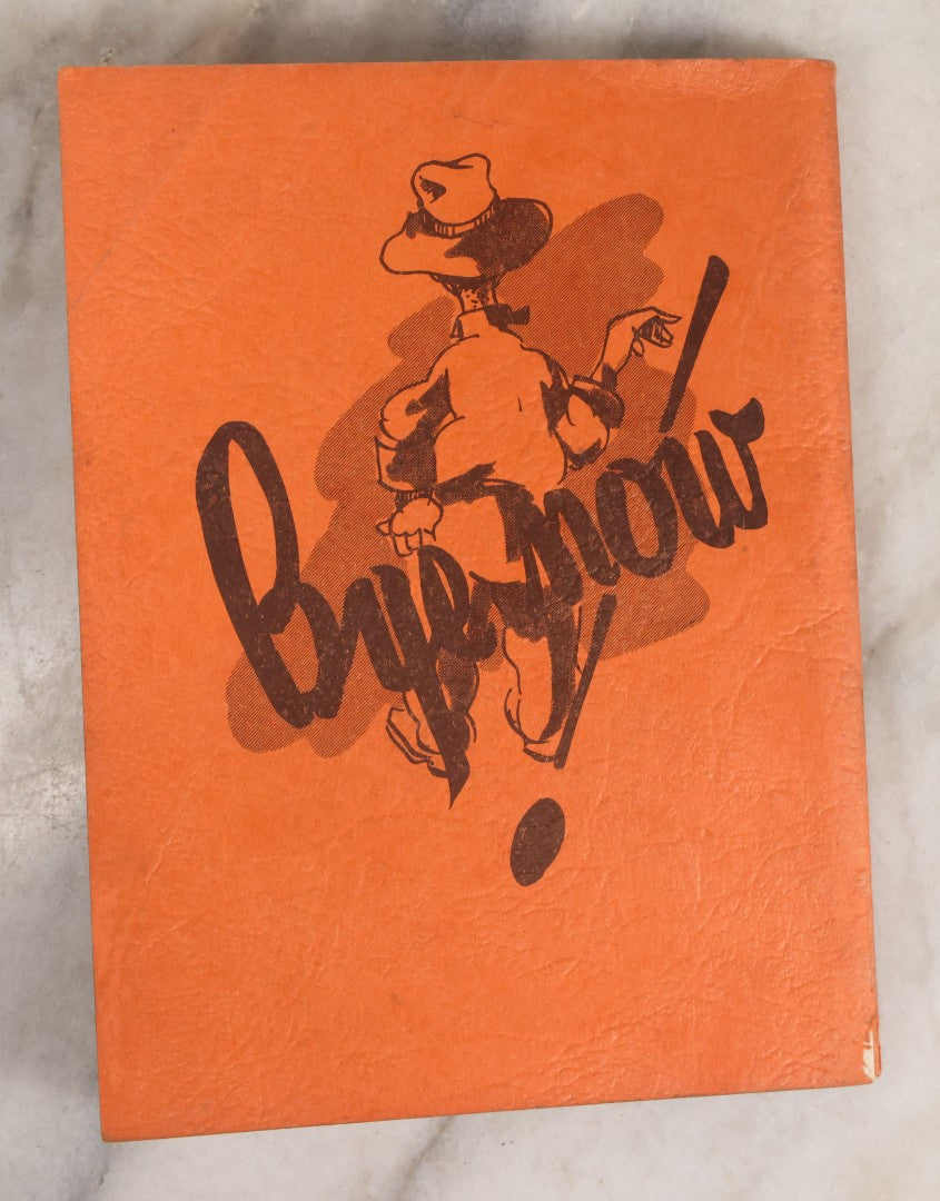 Lot 159 - "Little Moron" Vintage Comic Illustrated Joke Book Vintage Humor Book By Abbot “Heck” Hoecker And Clydene “Ilda” Oliver, Copyright 1943