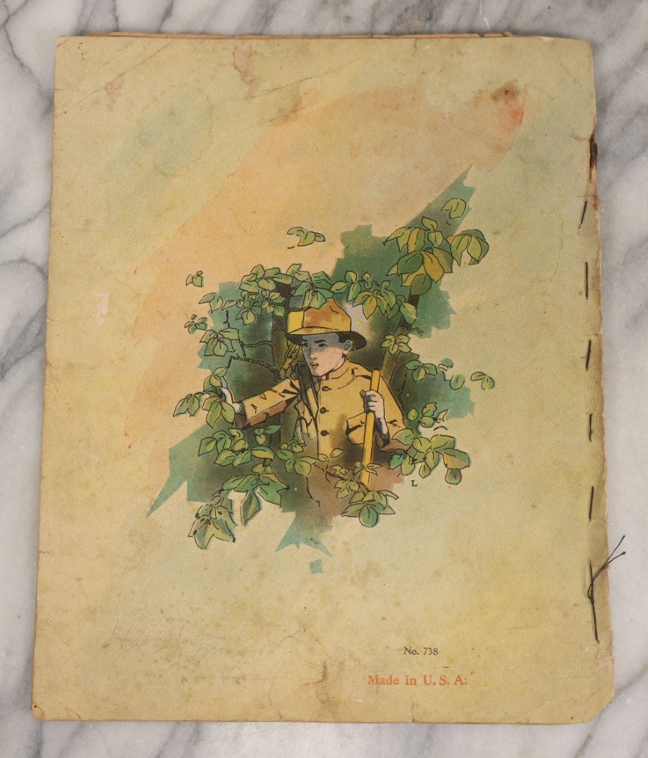 Lot 162 - "American Boy Scouts: Plays And Pastimes" Antique Illustrated Book, Published By M.A. Donohue & Co., 1912