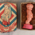 Lot 180 - Vintage "Bubbling Baby" Novelty Plastic Peeing Baby Toy In Original Box