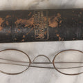 Lot 186 - Antique Spectacles With Slip Case From George H. Griffin, Jeweler And Optician, Wareham & Sandwich, Massachusetts
