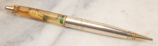 Lot 190 - Vintage Novelty Mechanical Pencil With Floating Lightbulb And "Ivan Idea" Character, 5-3/8" L