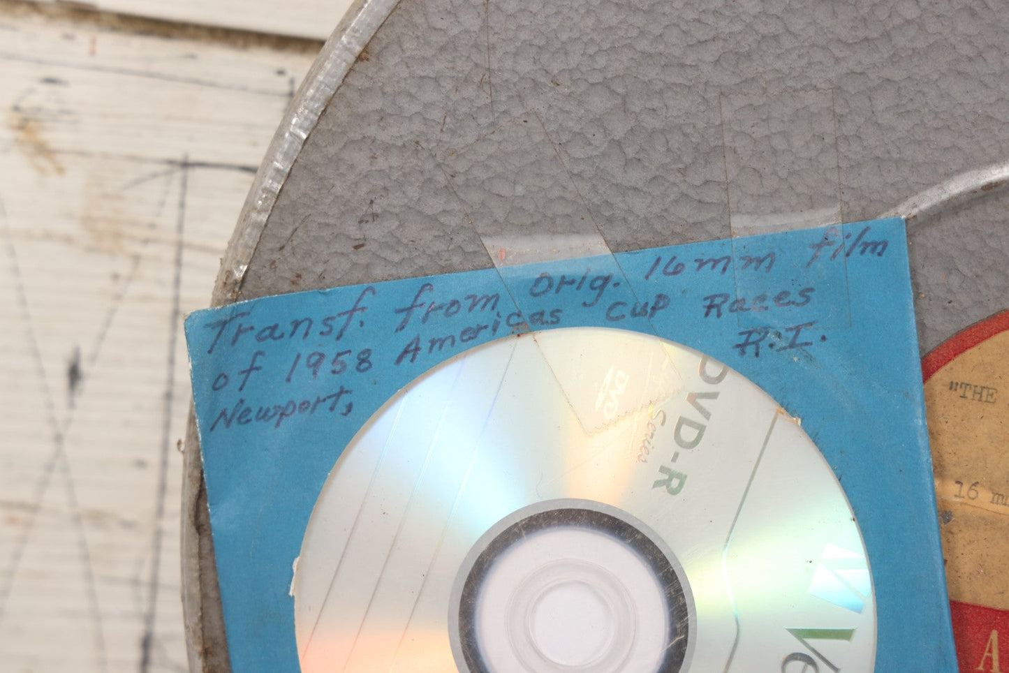 Lot 197 - Vintage 16Mm Film, "The America's Cup Races," 1958, In Sealed Canister With Dvd Transfer