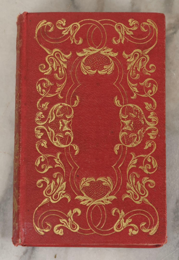 Lot 007 - "The Mourner's Book" Antique Miniature Devotional Book On Death And Mourning, Undated