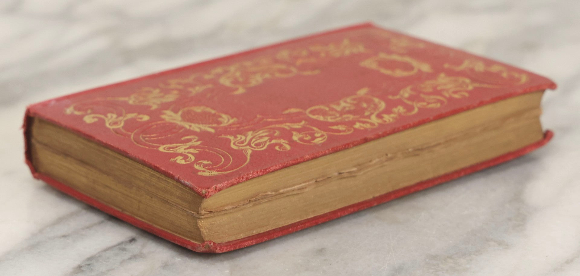 Lot 007 - "The Mourner's Book" Antique Miniature Devotional Book On Death And Mourning, Undated