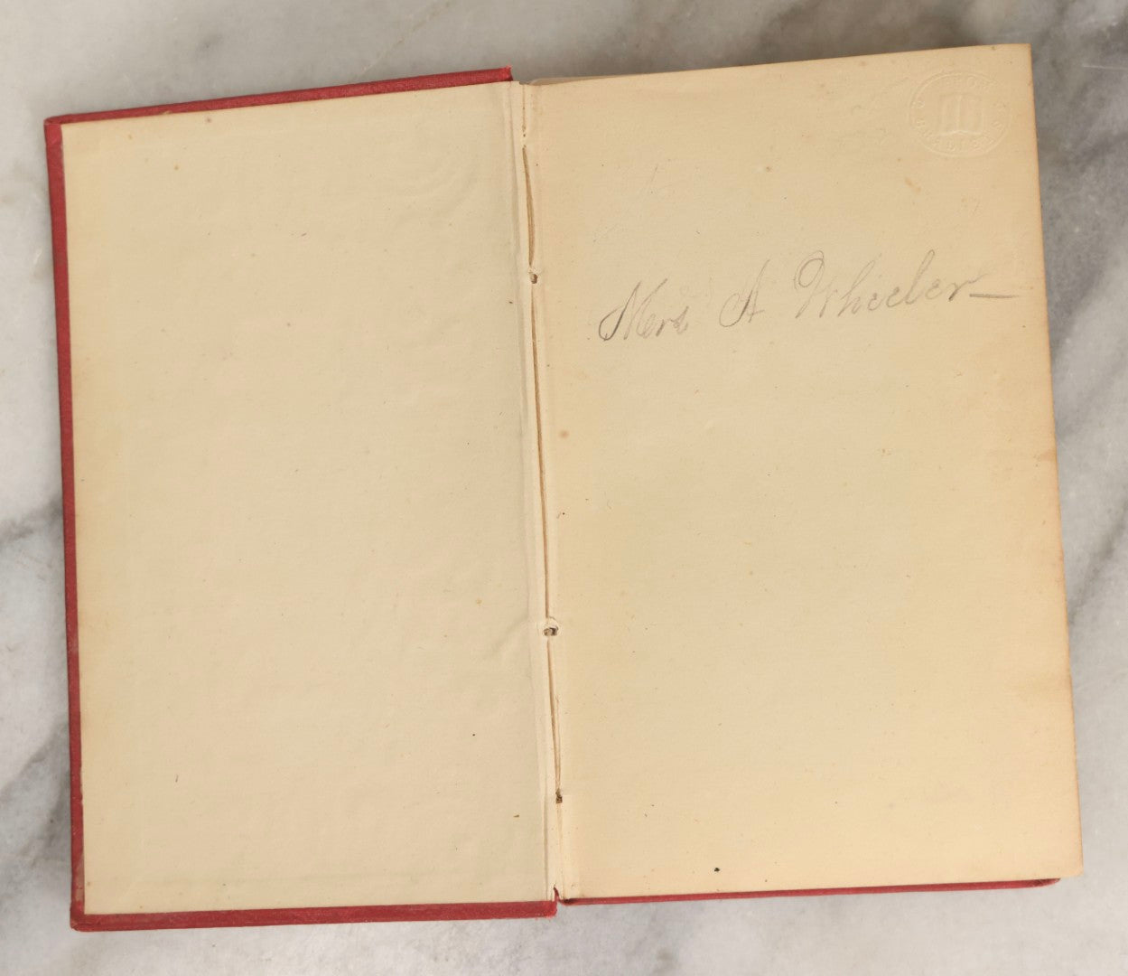 Lot 007 - "The Mourner's Book" Antique Miniature Devotional Book On Death And Mourning, Undated