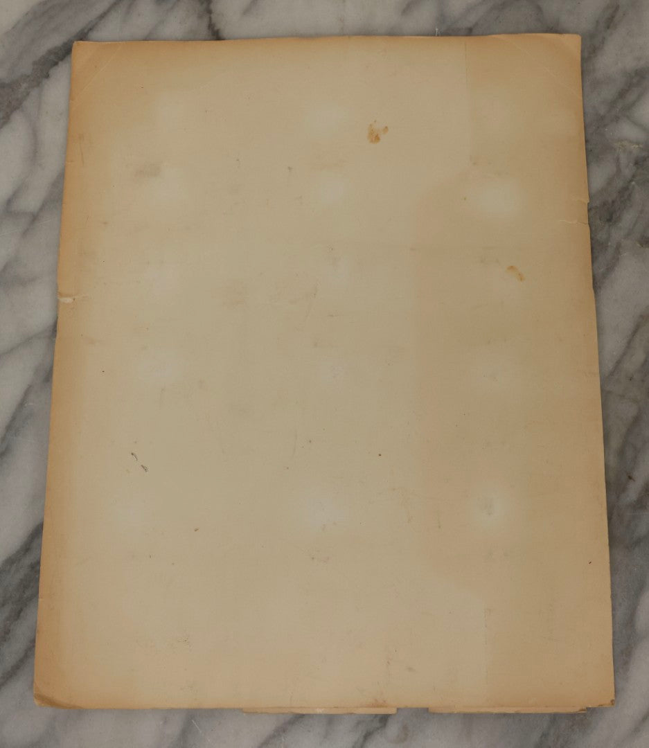 Lot 034 - Vintage Souvenir Display Board Of “Mt. St. Helens Volcanic Ash, 1980 Eruption,” With 13 Remaining Samples