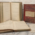 Lot 035 - Antique Grouping Of Archival Materials From The Order Of United American Mechanics O.U.A.M., Excelsior Council No. 2, Waterbury, Connecticut, Including Three Meeting Minute Books, 1876–1909, And Loose Ephemera