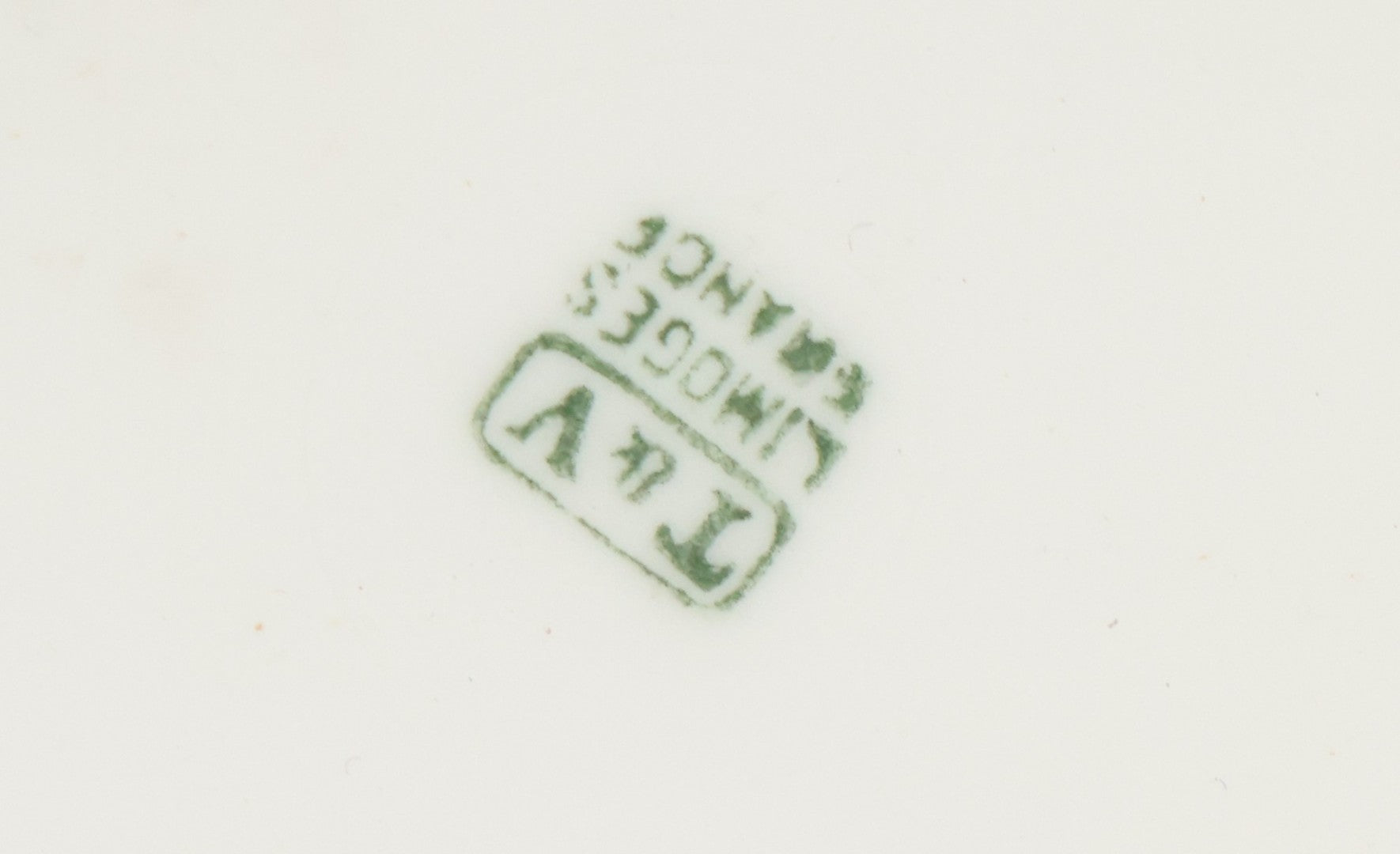 Lot 047 - Antique Hand-Decorated Porcelain Mug With Masonic Compass And Square, All-Seeing Eye, And Odd Fellows Three-Link F.L.T. Emblems, Belonging To V.E. Waterman, With Gold Painted Accents, T&V Limoges, France, 3-5/8" H