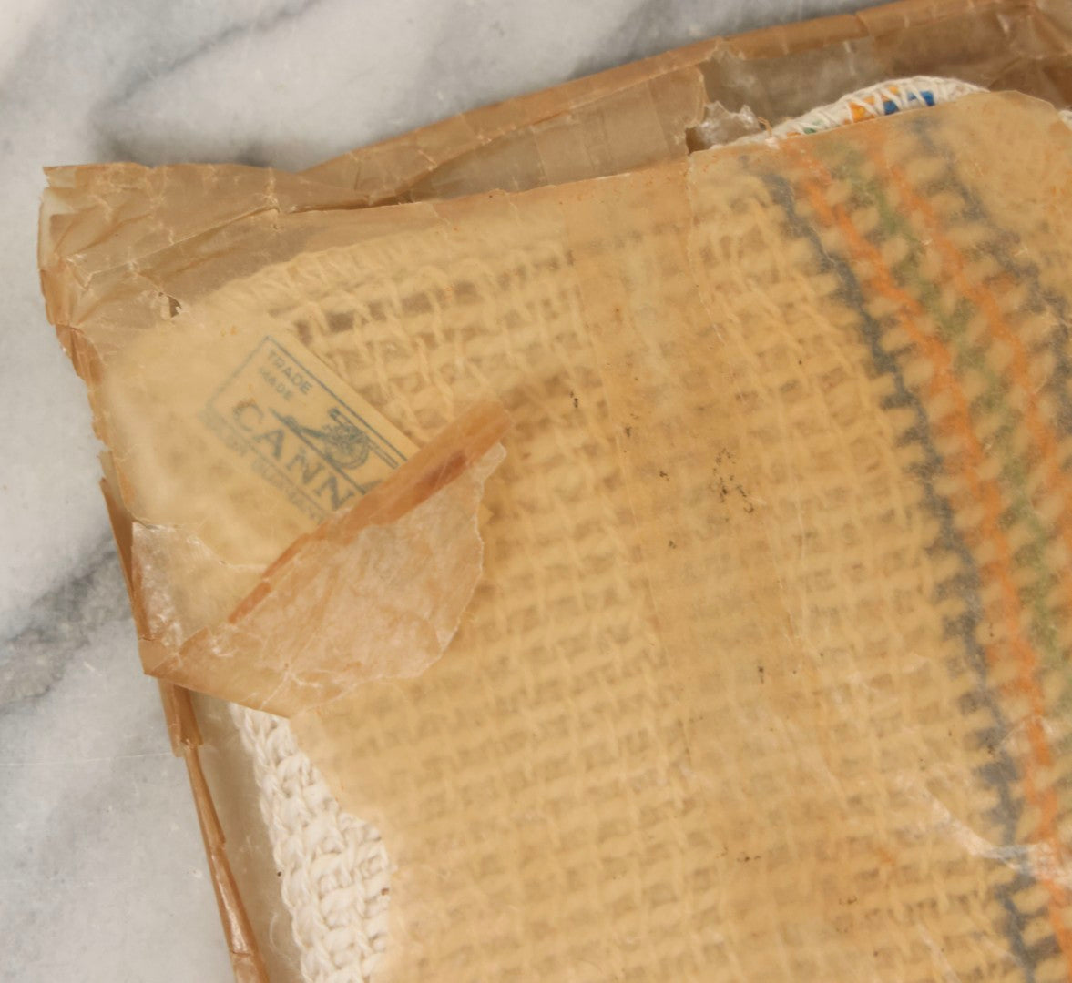 Lot 126 - Vintage Old Witch Company Advertising Premium Cleaning Cloth With Original Packaging, New York City