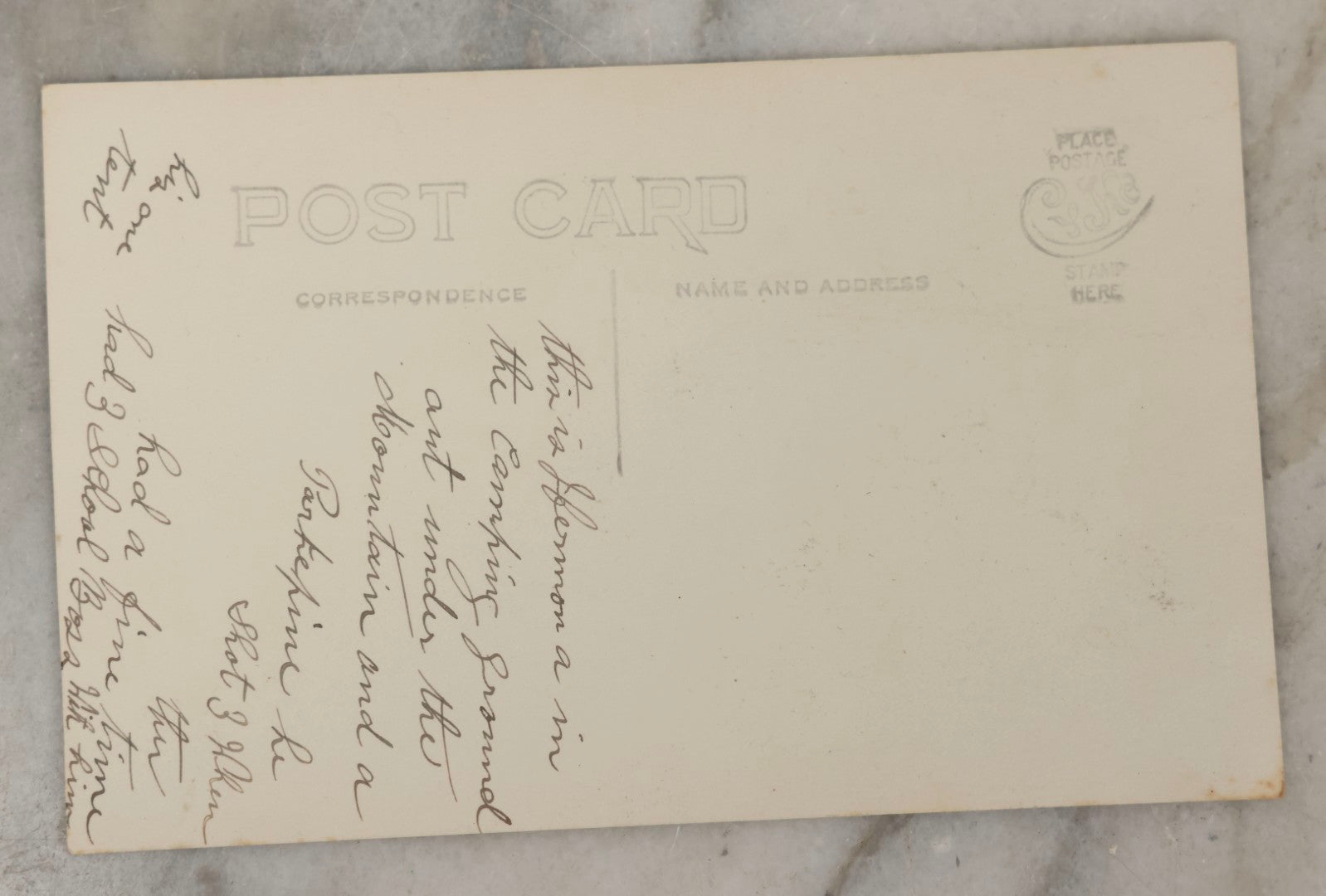 Lot 185 - Grouping Of Six Antique Hunting And Outdoor Photographs Including RPPC Of Young Man With Porcupine Kill At Campsite, Two Snapshots With Deer, Geese, And Gun, And Mounted Winter Photo Of Man With Rabbit, Hubert Soule, Fairfield, Vermont