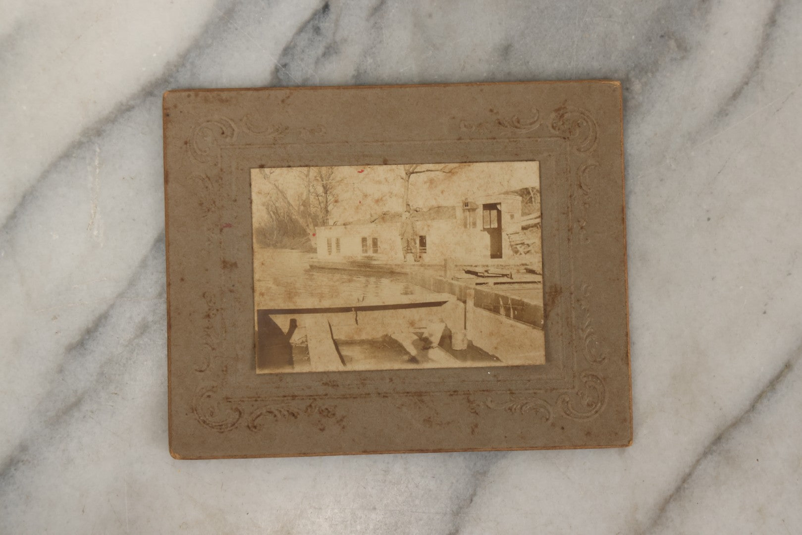 Lot 185 - Grouping Of Six Antique Hunting And Outdoor Photographs Including RPPC Of Young Man With Porcupine Kill At Campsite, Two Snapshots With Deer, Geese, And Gun, And Mounted Winter Photo Of Man With Rabbit, Hubert Soule, Fairfield, Vermont