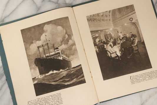 Lot 216 - Antique Booklet “Passenger Ships Owned By The United States Government,” United States Shipping Board Emergency Fleet Corporation, Washington, D.C., 1923