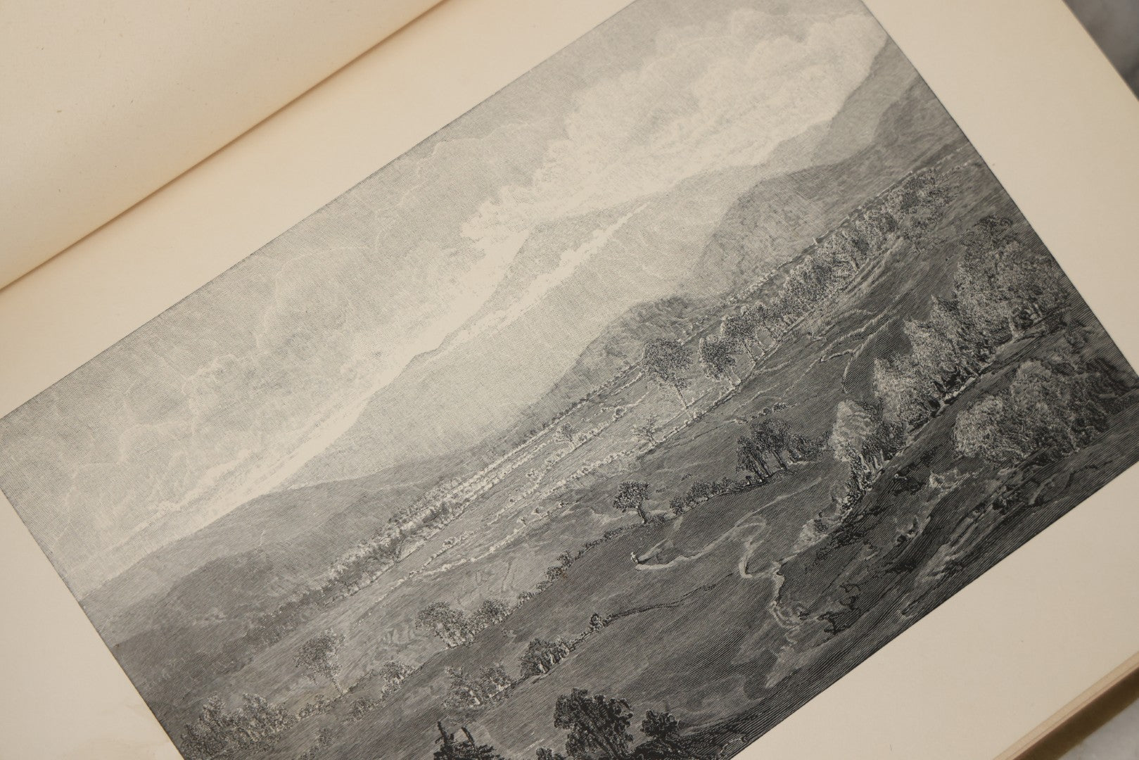 Lot 288 - "Poems Of Nature" Antique Large Format Illustrated Book By John Greenleaf Whittier, Illustrated By Elbridge Kingsley, Published By Houghton, Mifflin And Company, Boston, 1886, With Pine Cone And Pine Leaf Designs On Covers And Gilt Foredge