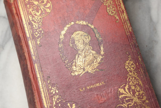 Lot 300 - "The Illustrated Life Of Washington" Antique Biography By Hon. J.T. Headley With Hand Colored Illustrations And Fold Out Map, Published By G. & F. Bill, New York, 1860