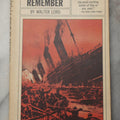 Lot 306 - "A Night To Remember" Vintage Bantam Pathfinder Paperback Edition By Walter Lord, Published By Bantam Books, New York, 1963, With Dramatic Red-Tinted Titanic Cover Illustration