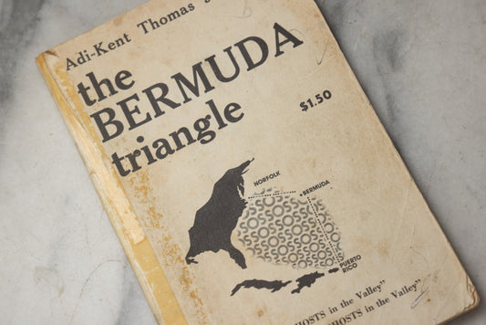 Lot 307 - "The Bermuda Triangle" Vintage Self-Published Paranormal Book By Adi-Kent Thomas Jeffrey, 1973