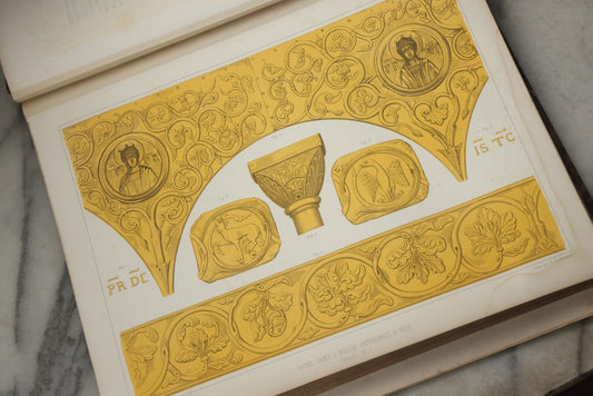 Lot 311 - "L'Architecture Du Ve Au Xviie Siècle Et Les Arts Qui En Dépendent" Antique Large Format French Architecture Book By Jules Gailhabaud, Published In Paris, 1856, Note Condition Issues