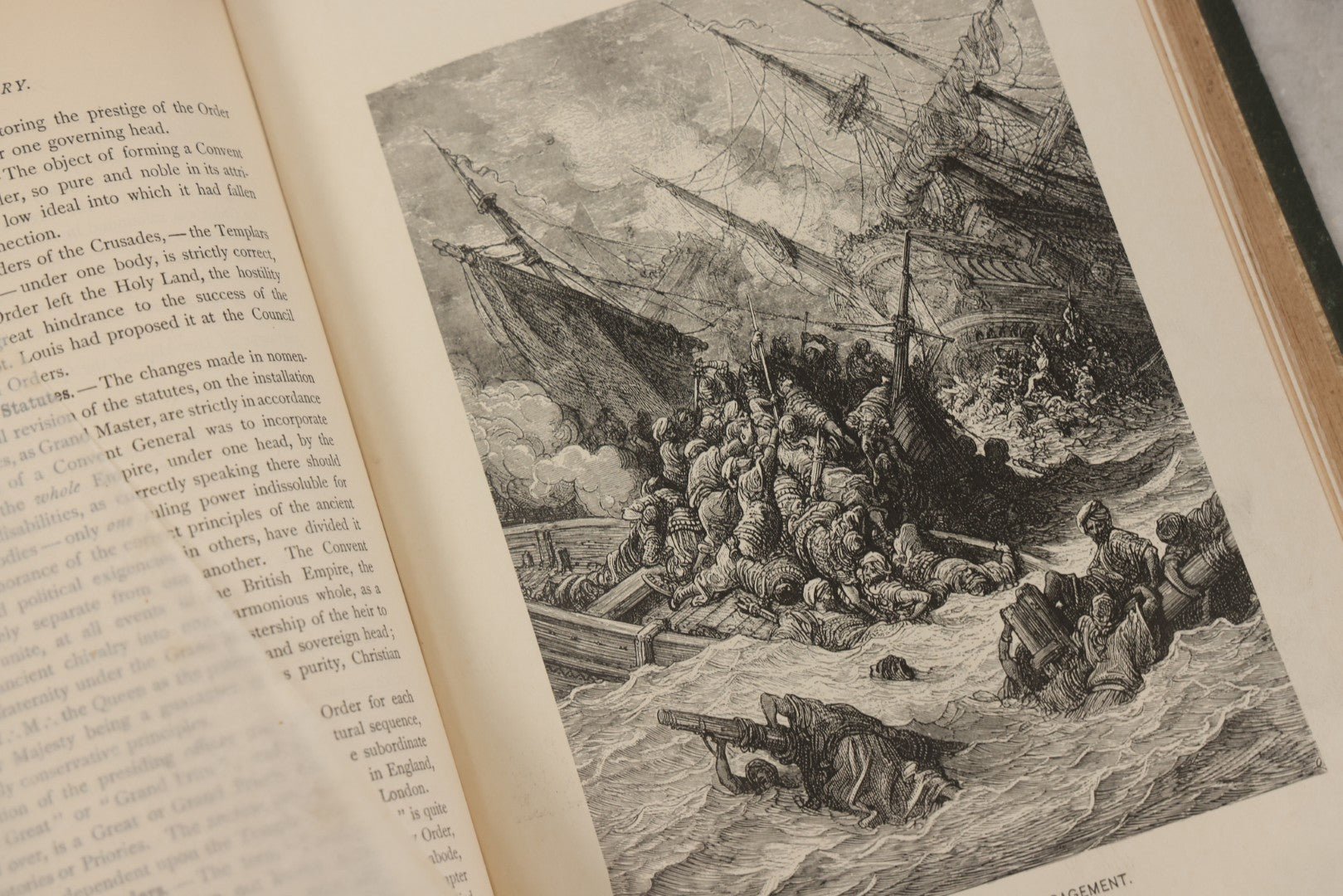 Lot 017 - "History Of Freemasonry And Concordant Orders" Antique Illustrated Masonic Reference Book By A Board Of Editors, Published By The Fraternity Publishing Company, Boston And New York, 1891