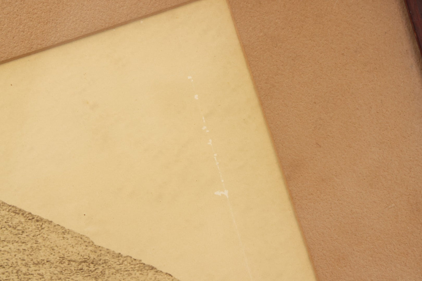 Lot 018 - Antique Albumen Photograph "The Great Pyramid And The Sphinx, Giza" By Antonio Beato, Circa 1870, Signed In Negative, Framed, 24-1/4" x 20"