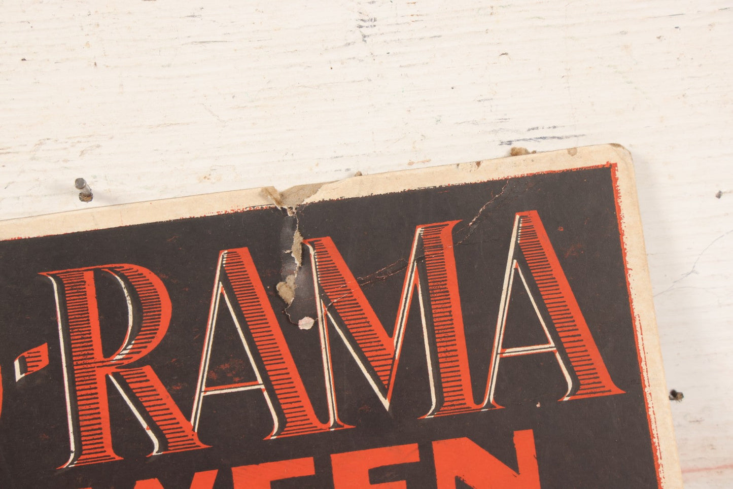 Lot 025 - Vintage Spin-O-Rama Halloween Stunt And Fortune Game By Beistle With Witch, Black Cat, And Jack-O-Lantern J.O.L. Graphics, Made In U.S.A.., 12-3/8" x 18-3/8"