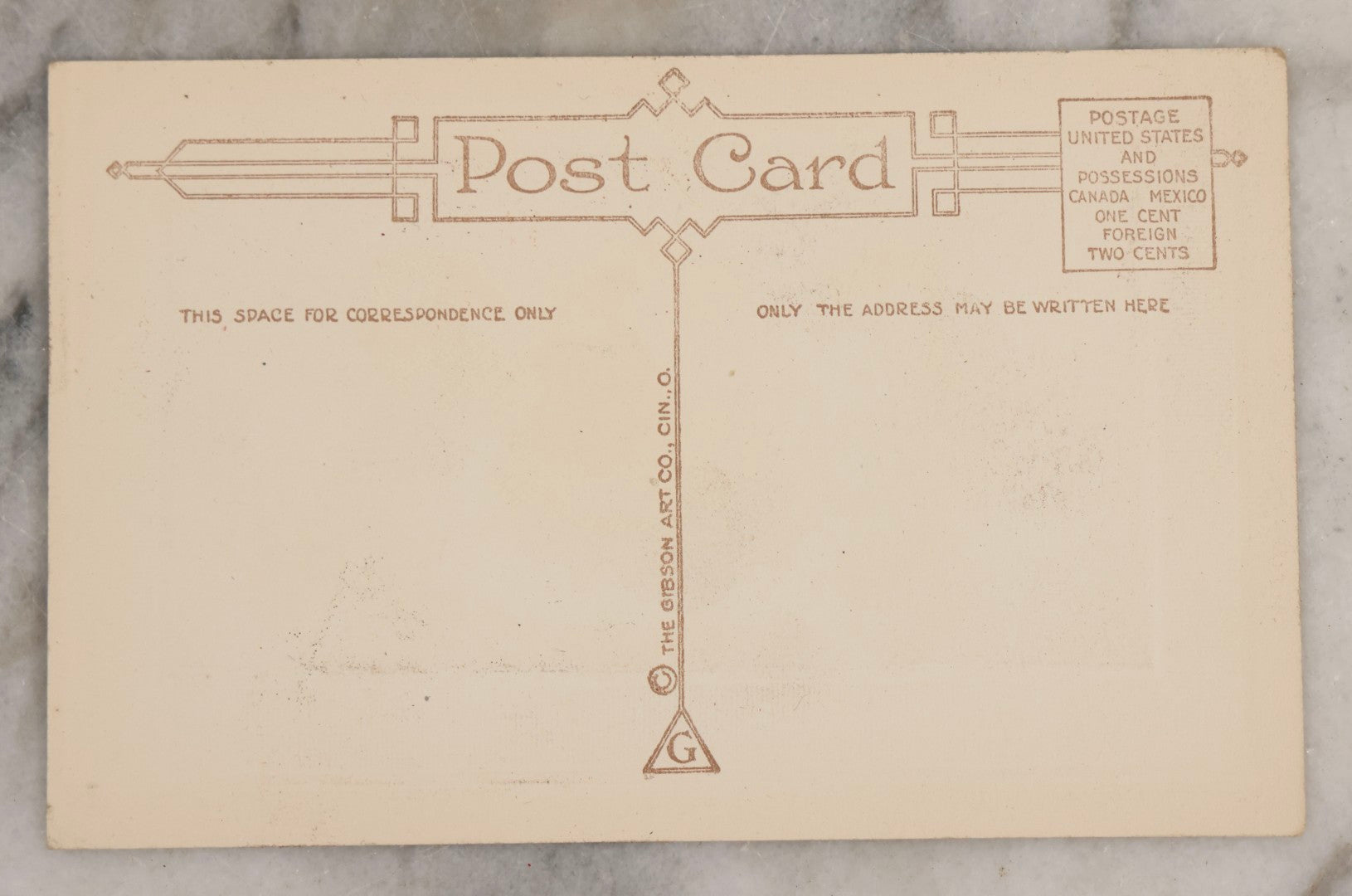 Lot 028 - Pair Of Antique Halloween Postcards Including Tuck "Hallowe'en" Series No. 188 And Gibson Art Co. Design