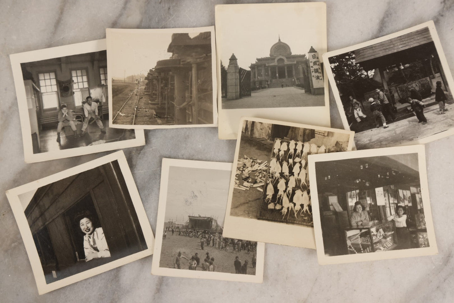 Lot 037 - Extensive Archival Collection Of Amateur Snapshot Photographs Depicting Enlisted Life In Post-War Japan, 1945–1948, From The Collection Of Houston E. Bird