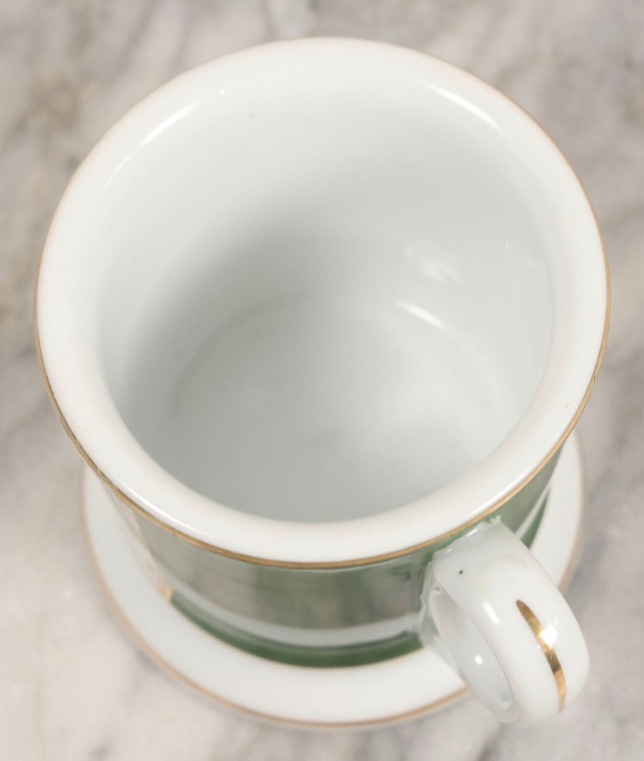 Lot 039 - Vintage "Charlie Of The Gay 90's" Occupational Shaving Mug With Policeman Motif, S125F Backstamp, 3-7/8" H