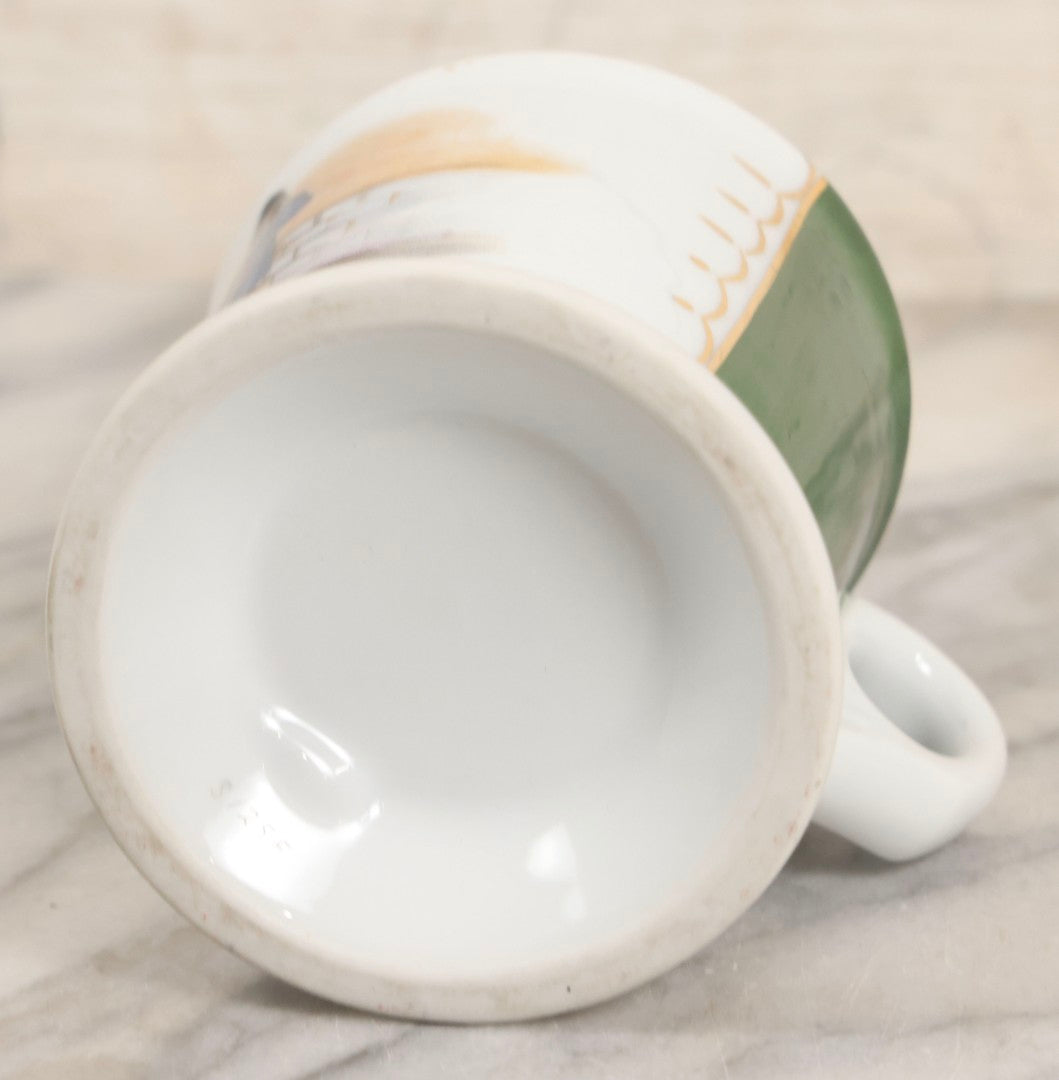 Lot 039 - Vintage "Charlie Of The Gay 90's" Occupational Shaving Mug With Policeman Motif, S125F Backstamp, 3-7/8" H