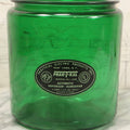 Lot 072 - Vintage Green Glass Jar With "Practical Electric Products Inc." Label, Model No. 650 Automatic Vaporizer-Humidifier, 7-1/2" H