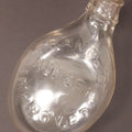 Lot 087 - Antique France's Improved Nurser Clear Glass Nursing Bottle, So-Called "Murder Bottle"