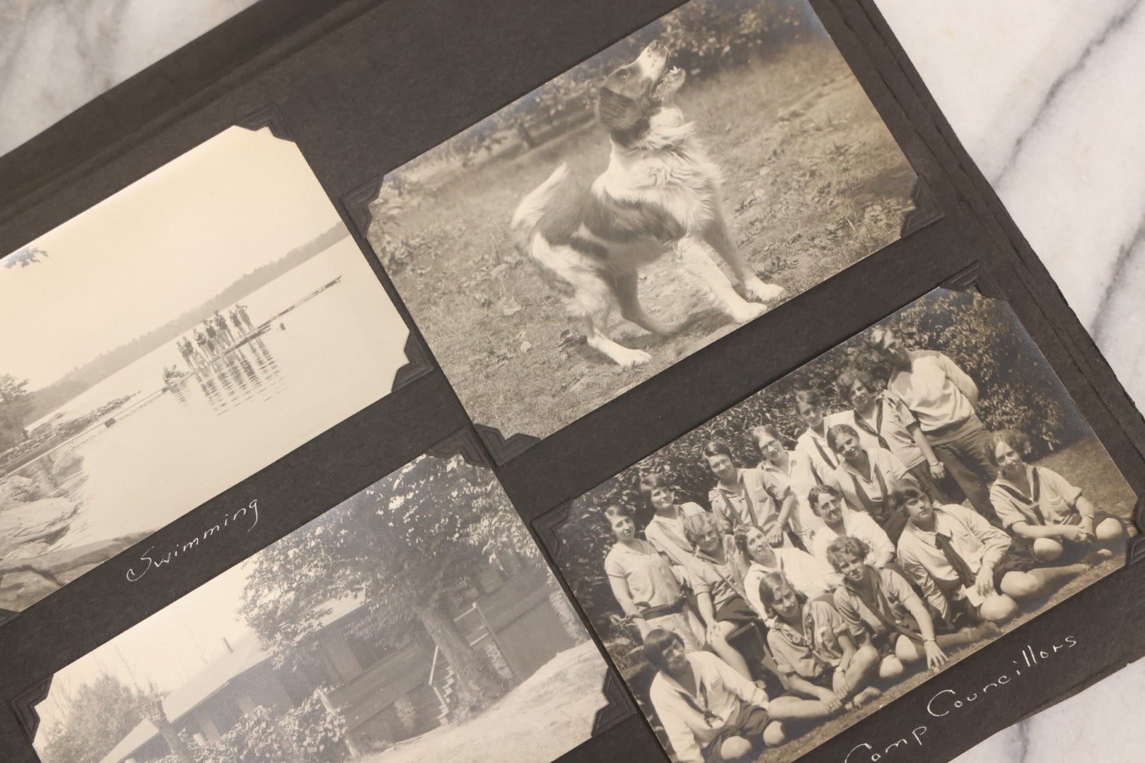 Lot 099 - Vintage Snapshot Photograph Album With 225+ Photos Of Travel And Family Life In New England And Beyond, 1925–1945