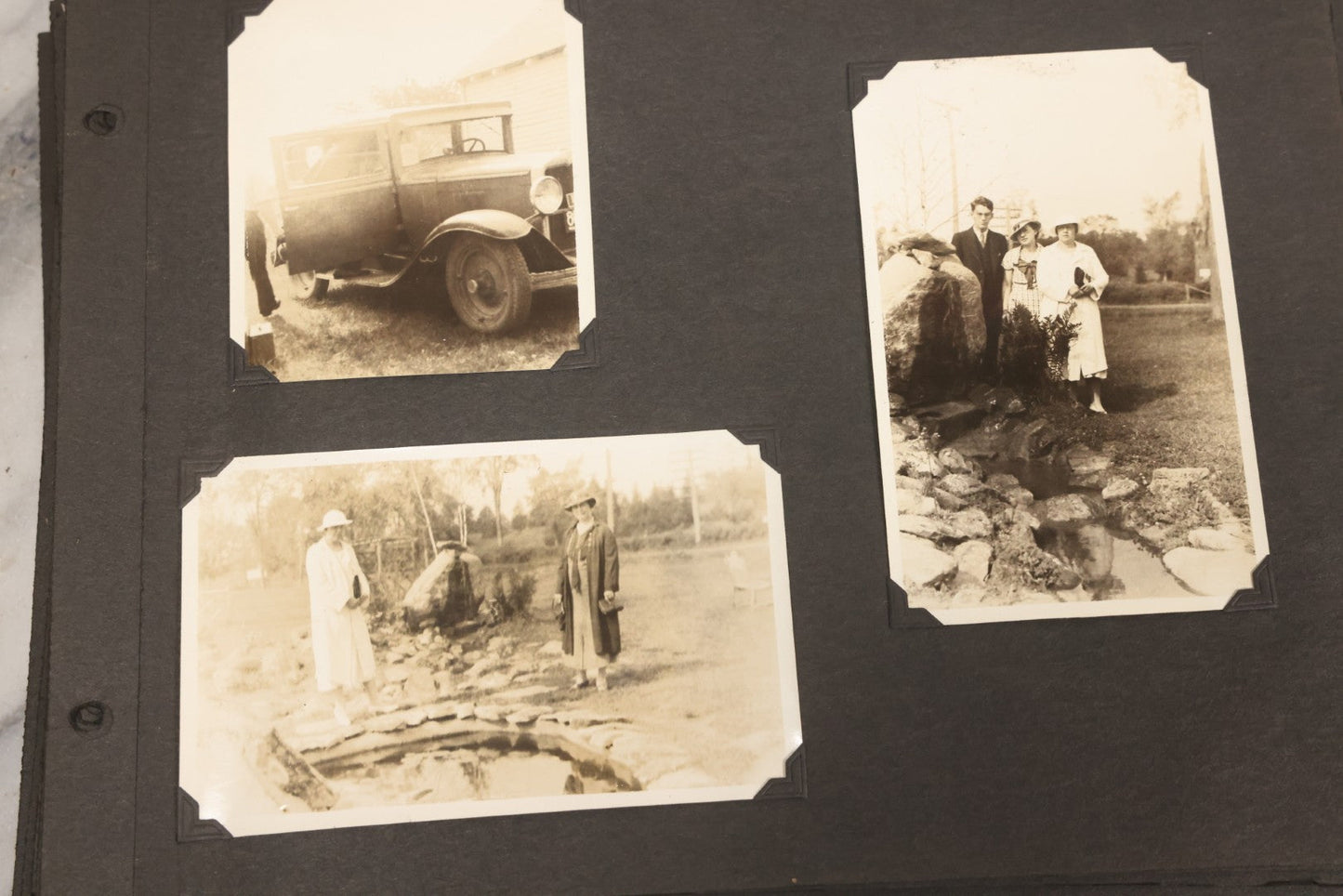 Lot 099 - Vintage Snapshot Photograph Album With 225+ Photos Of Travel And Family Life In New England And Beyond, 1925–1945