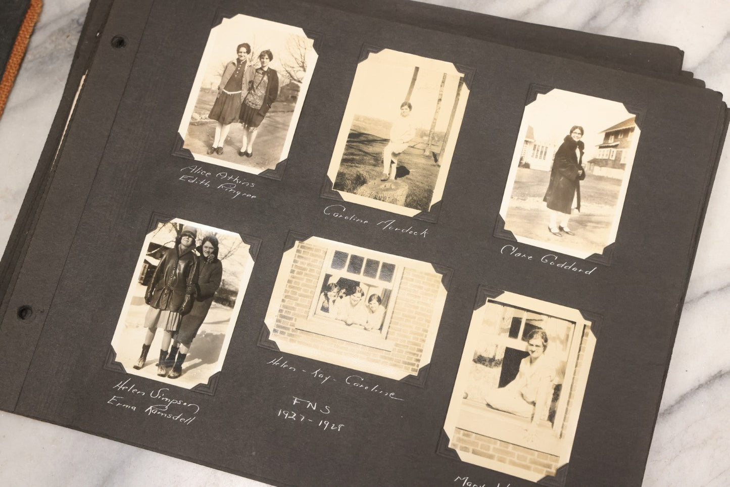Lot 099 - Vintage Snapshot Photograph Album With 225+ Photos Of Travel And Family Life In New England And Beyond, 1925–1945