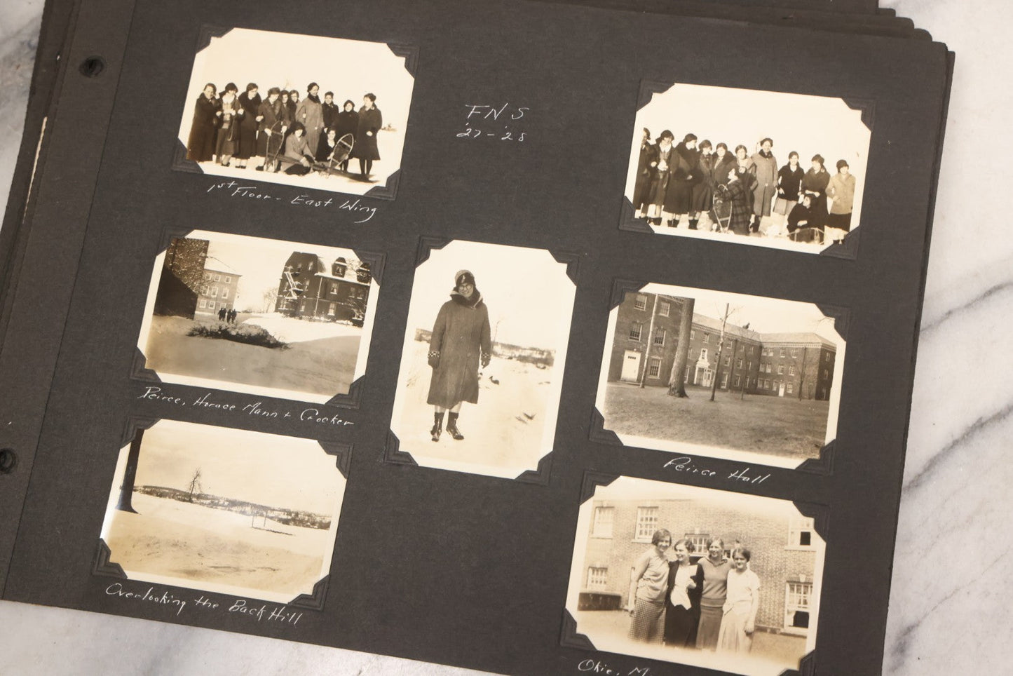 Lot 099 - Vintage Snapshot Photograph Album With 225+ Photos Of Travel And Family Life In New England And Beyond, 1925–1945