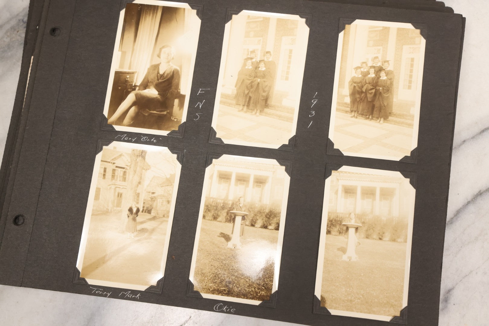 Lot 099 - Vintage Snapshot Photograph Album With 225+ Photos Of Travel And Family Life In New England And Beyond, 1925–1945