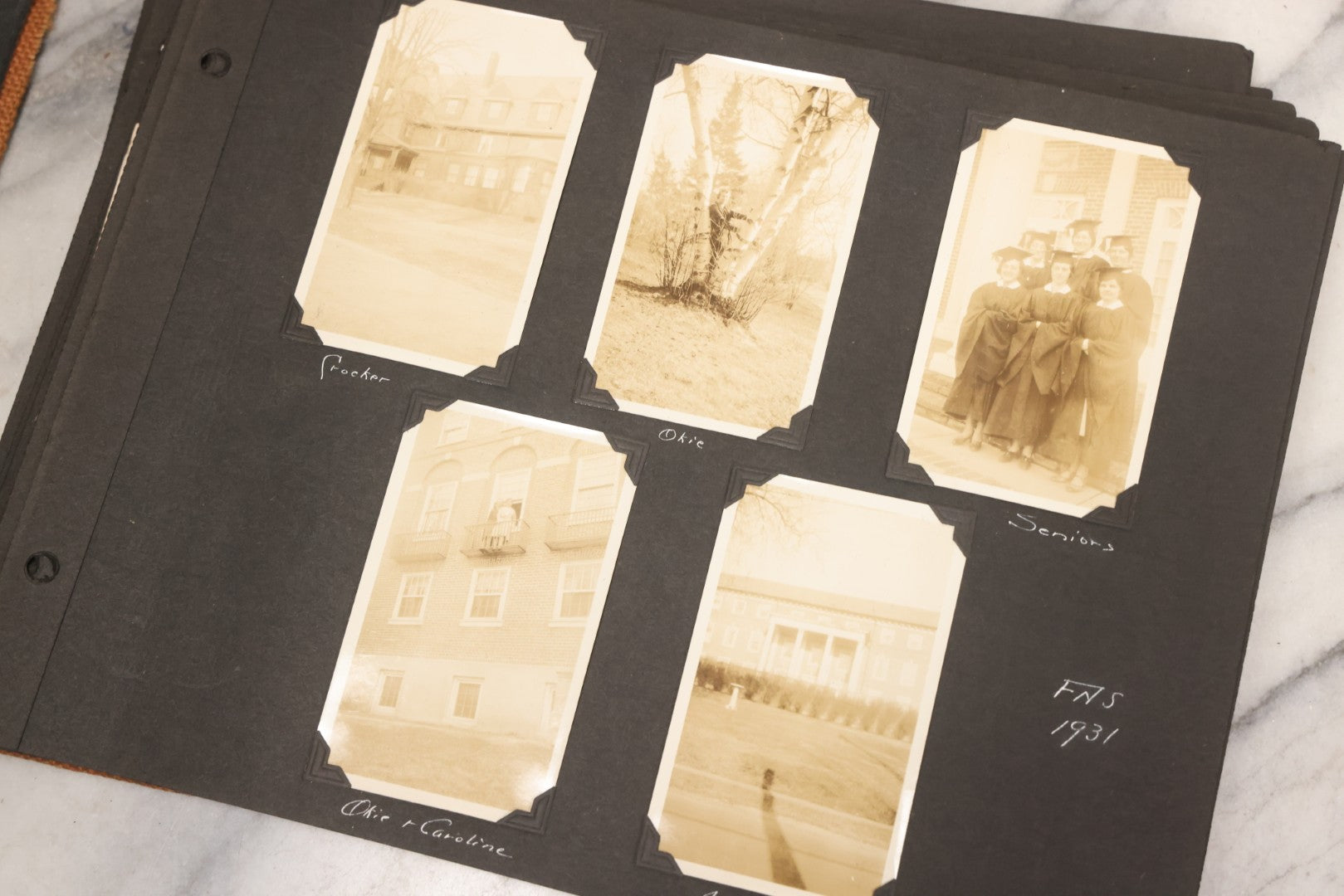 Lot 099 - Vintage Snapshot Photograph Album With 225+ Photos Of Travel And Family Life In New England And Beyond, 1925–1945