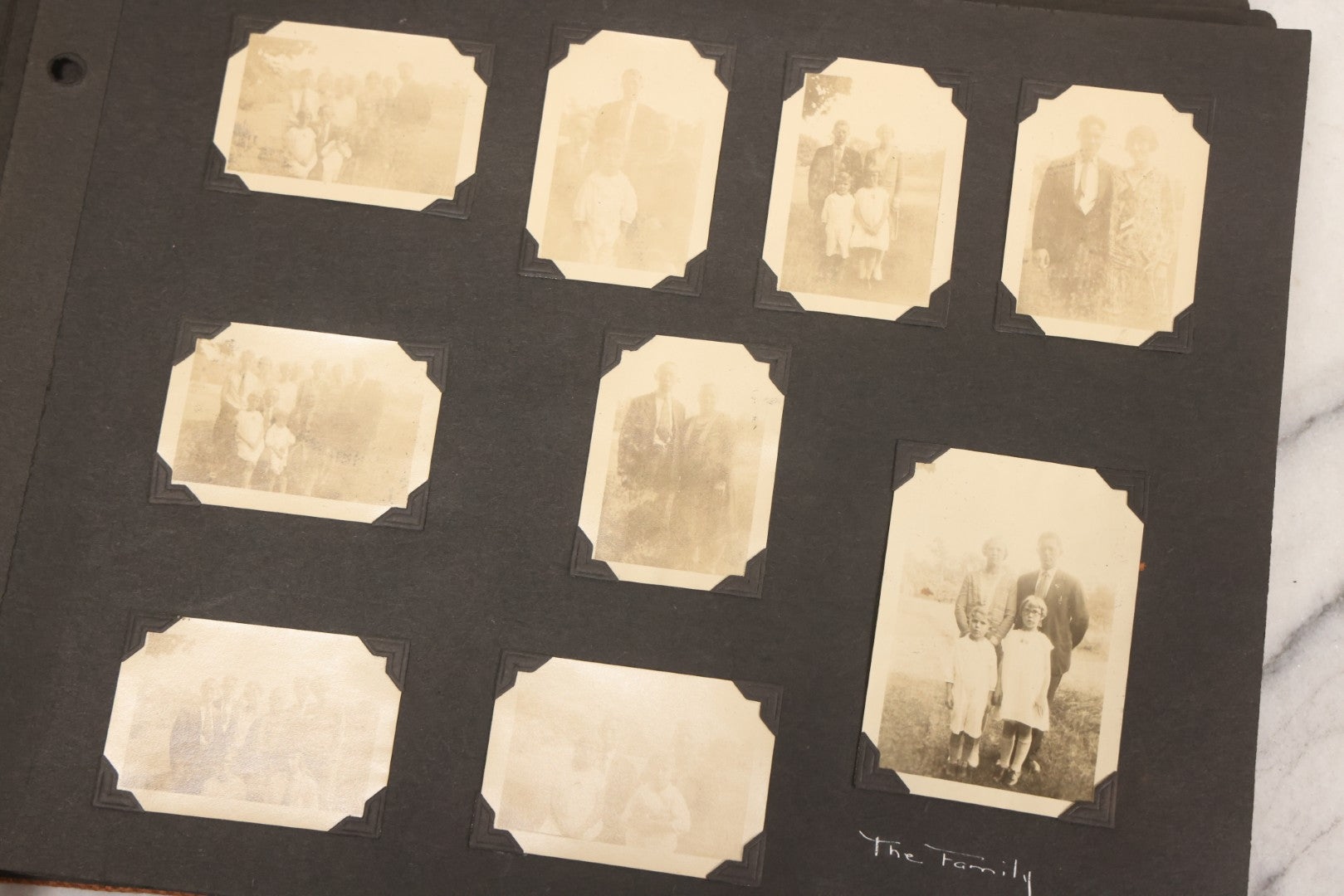 Lot 099 - Vintage Snapshot Photograph Album With 225+ Photos Of Travel And Family Life In New England And Beyond, 1925–1945