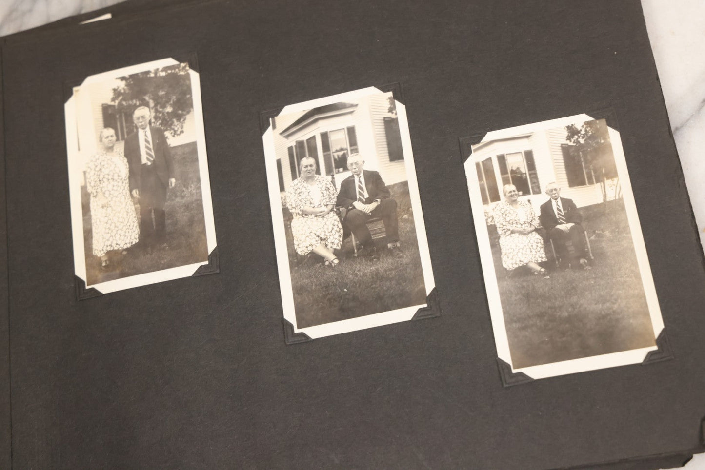 Lot 099 - Vintage Snapshot Photograph Album With 225+ Photos Of Travel And Family Life In New England And Beyond, 1925–1945