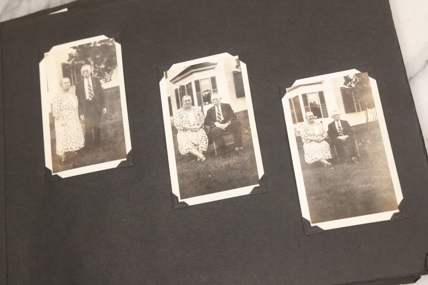 Lot 099 - Vintage Snapshot Photograph Album With 225+ Photos Of Travel And Family Life In New England And Beyond, 1925–1945